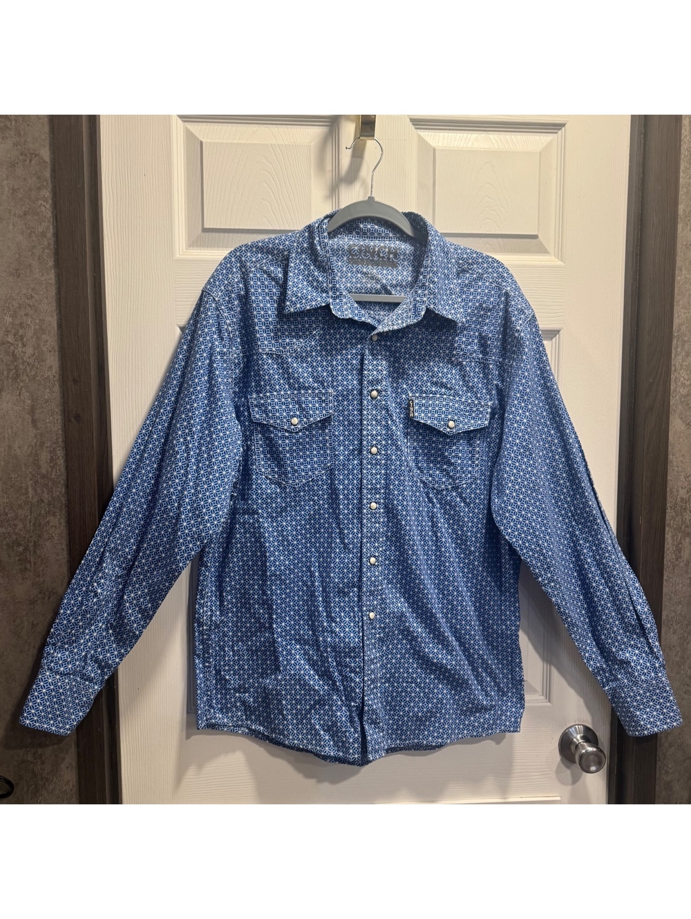 Cinch Western Snap Shirt Modern Fit Size Large